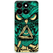 Чехол BoxFace ZTE Blade A35 Masonic Owl