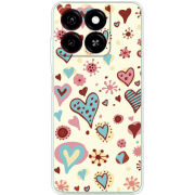 Чехол BoxFace ZTE Blade A35 Be my Valentine