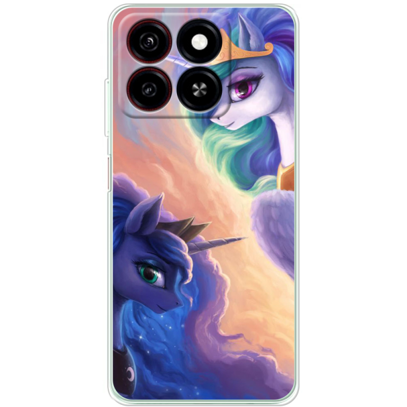 Чехол BoxFace ZTE Blade A35 My Little Pony Rarity  Princess Luna