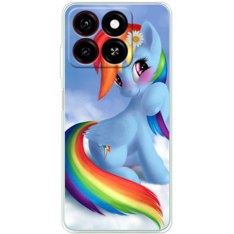 Чехол BoxFace ZTE Blade A35 My Little Pony Rainbow Dash