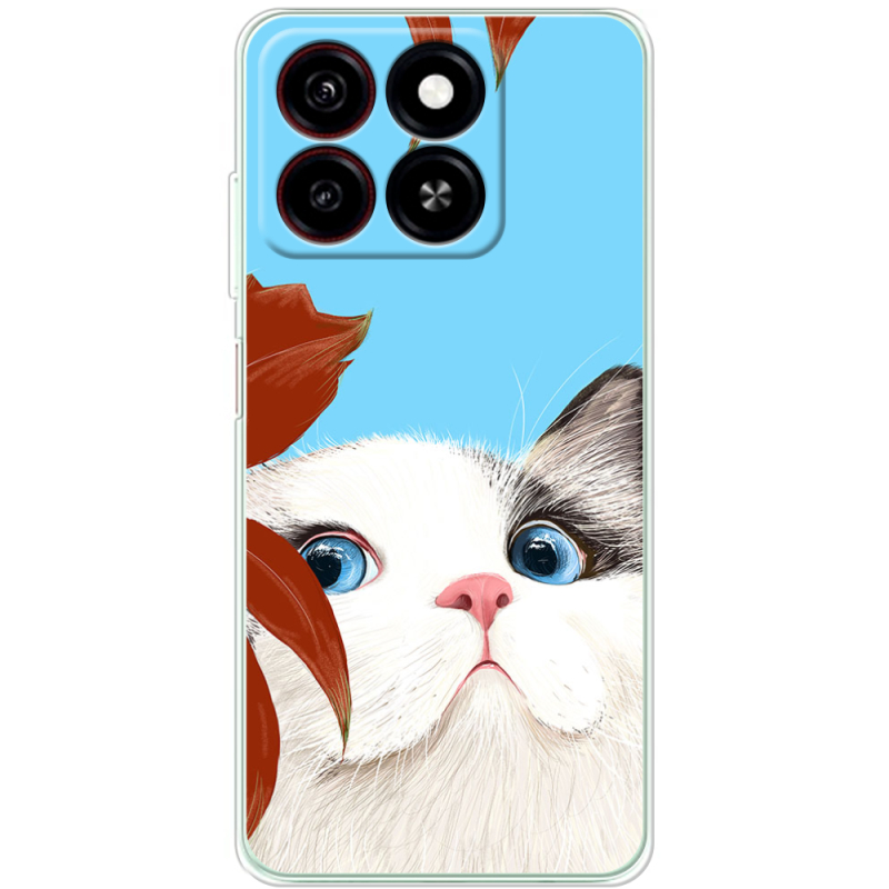 Чехол BoxFace ZTE Blade A35 Wondering Cat