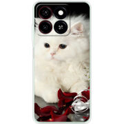 Чехол BoxFace ZTE Blade A35 Fluffy Cat