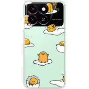 Прозрачный чехол BoxFace ZTE Blade A35 Gudetama