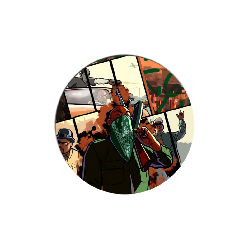 Uprint Popsocket GTA San Andreas