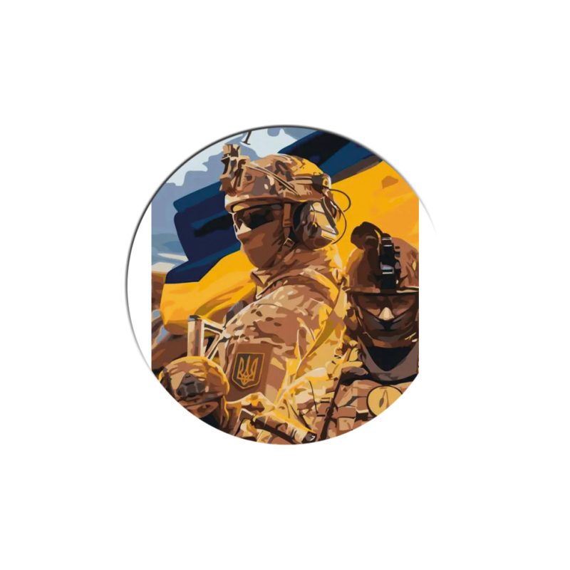 Uprint Popsocket Воїни ЗСУ