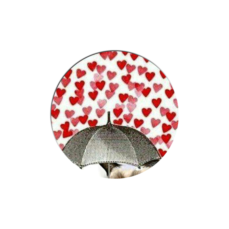 Uprint Popsocket Raining Hearts