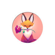 Uprint Popsocket Cutie Fox