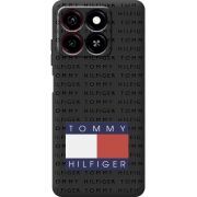 Черный чехол BoxFace ZTE Blade A35 Tommy Print