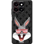 Черный чехол BoxFace ZTE Blade A35 looney bunny