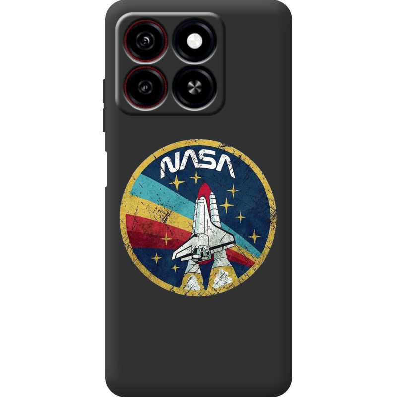 Черный чехол BoxFace ZTE Blade A35 NASA