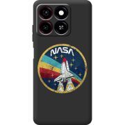 Черный чехол BoxFace ZTE Blade A35 NASA