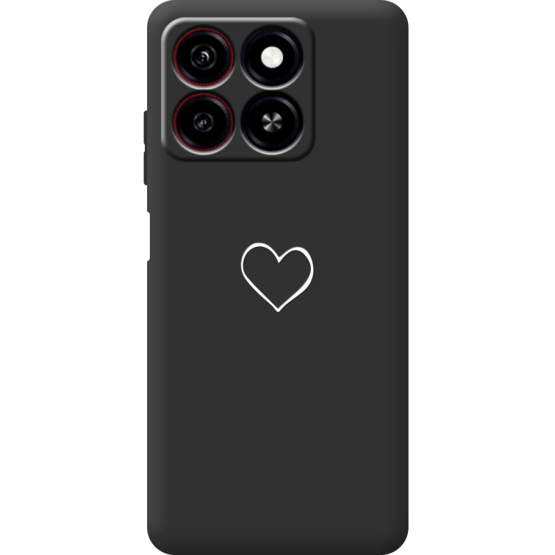 Черный чехол BoxFace ZTE Blade A35 My Heart