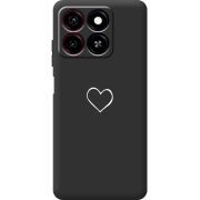 Черный чехол BoxFace ZTE Blade A35 My Heart