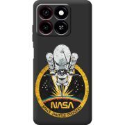 Черный чехол BoxFace ZTE Blade A35 NASA Spaceship