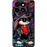 Черный чехол BoxFace ZTE Blade A35 Малий вухань