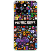 Чохол BoxFace ZTE Blade A55 Minecraft Mobbery