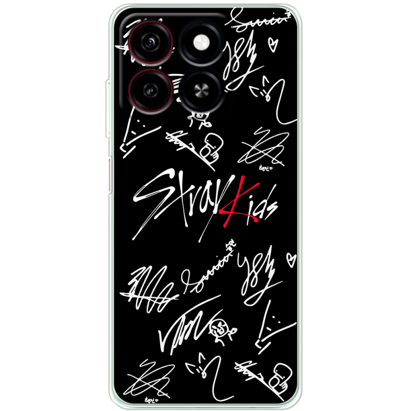 Чохол BoxFace ZTE Blade A55 Stray Kids автограф