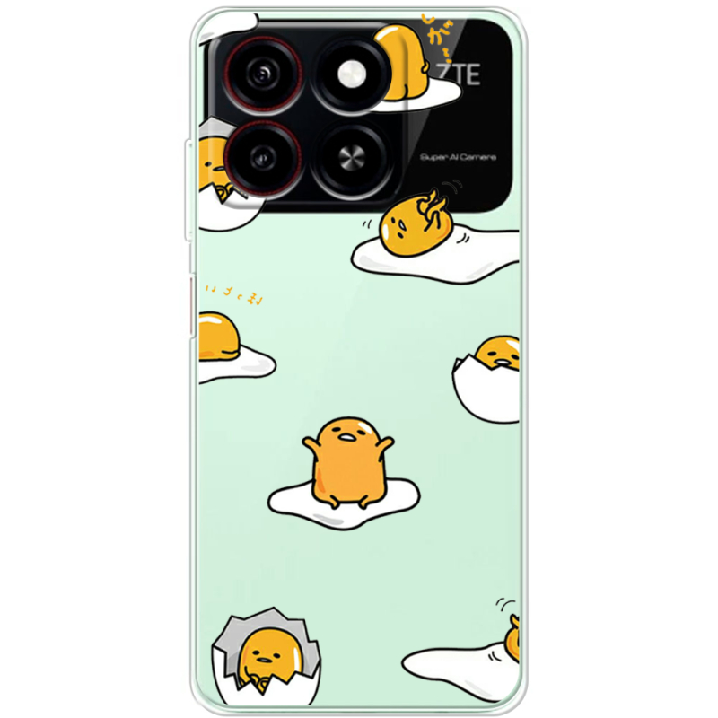 Прозорий чохол BoxFace ZTE Blade A55 Gudetama