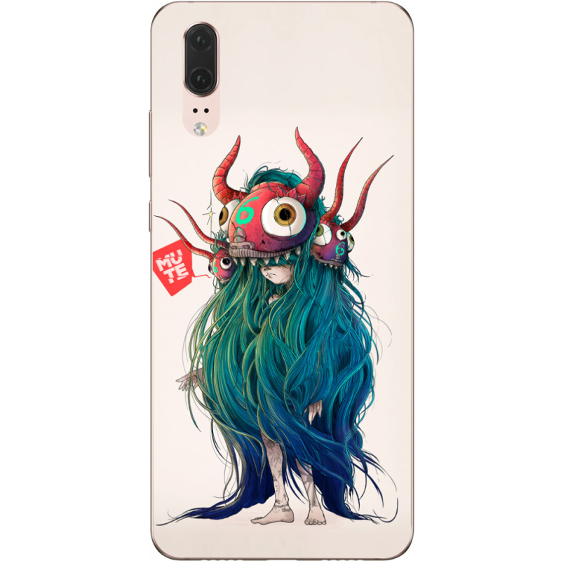 Чехол Uprint Huawei P20 Monster Girl