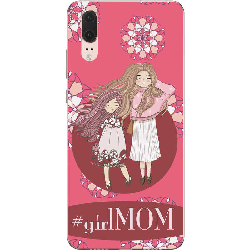 Чехол Uprint Huawei P20 GirlMom