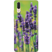 Чехол Uprint Huawei P20 Green Lavender