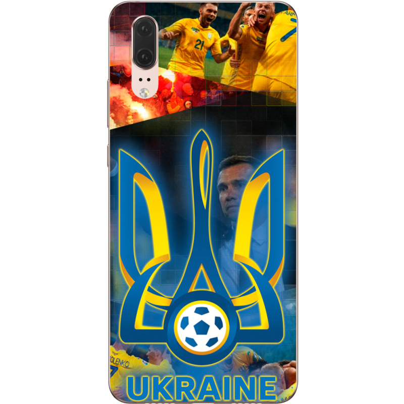 Чехол Uprint Huawei P20 UA national team