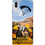 Чехол Uprint Huawei P20 Pubg parachute