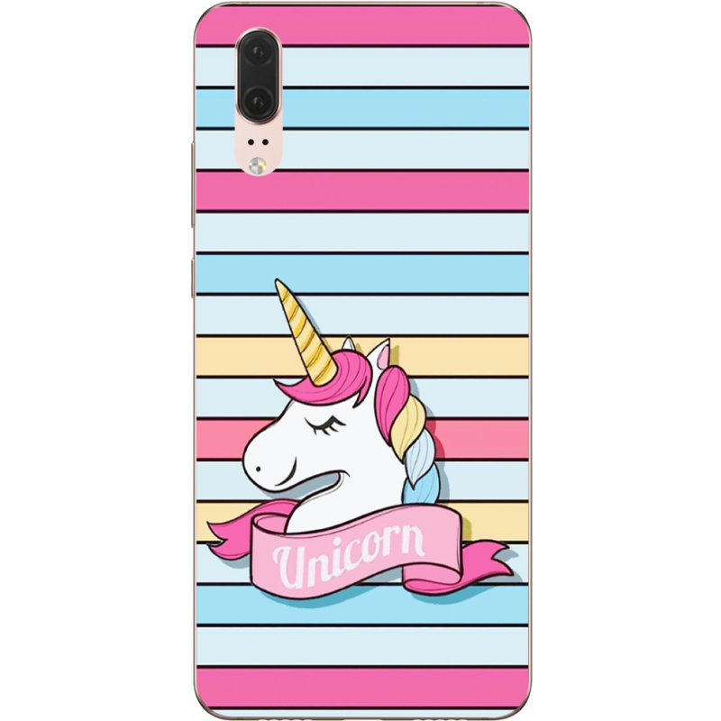 Чехол Uprint Huawei P20 Unicorn