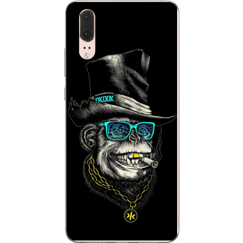 Чехол Uprint Huawei P20 Rich Monkey