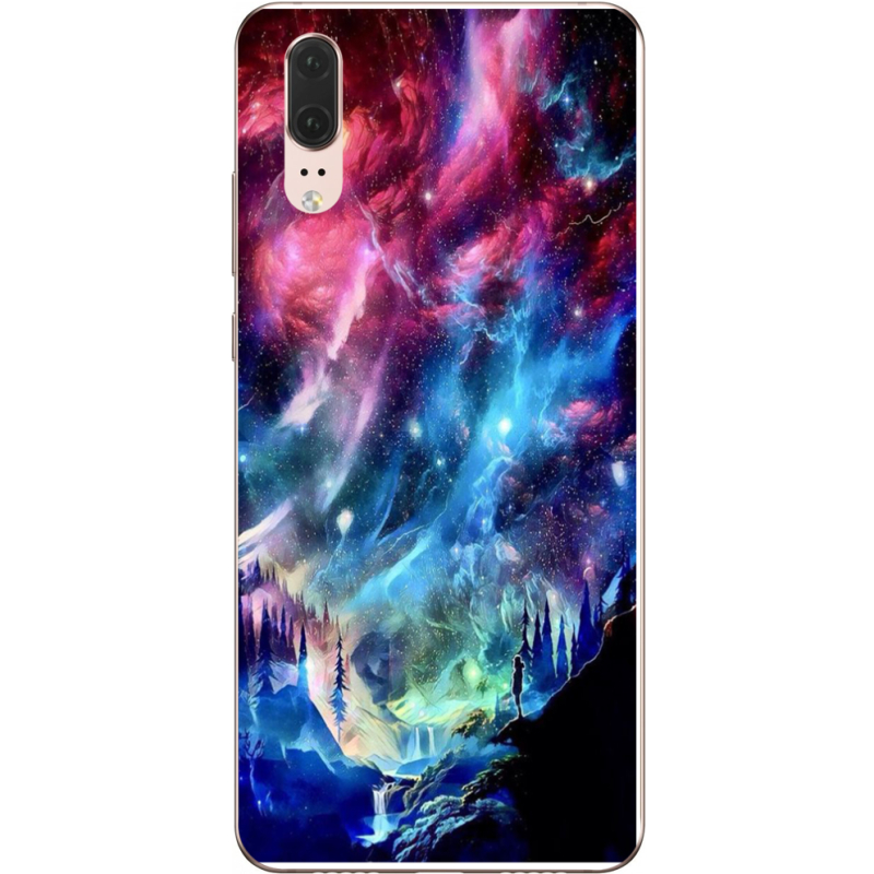 Чехол Uprint Huawei P20 Northern Lights