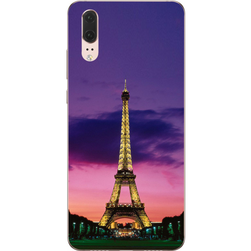 Чехол Uprint Huawei P20 Полночь в Париже