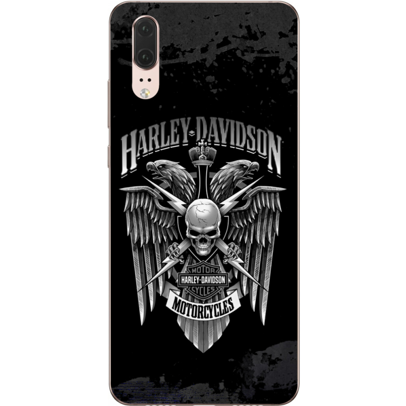 Чехол Uprint Huawei P20 Harley Davidson