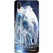 Чехол Uprint Huawei P20 White Horse