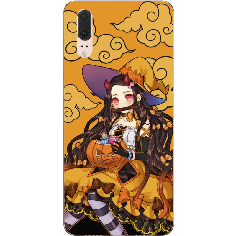 Чехол Uprint Huawei P20 Kamado Nezuko Halloween