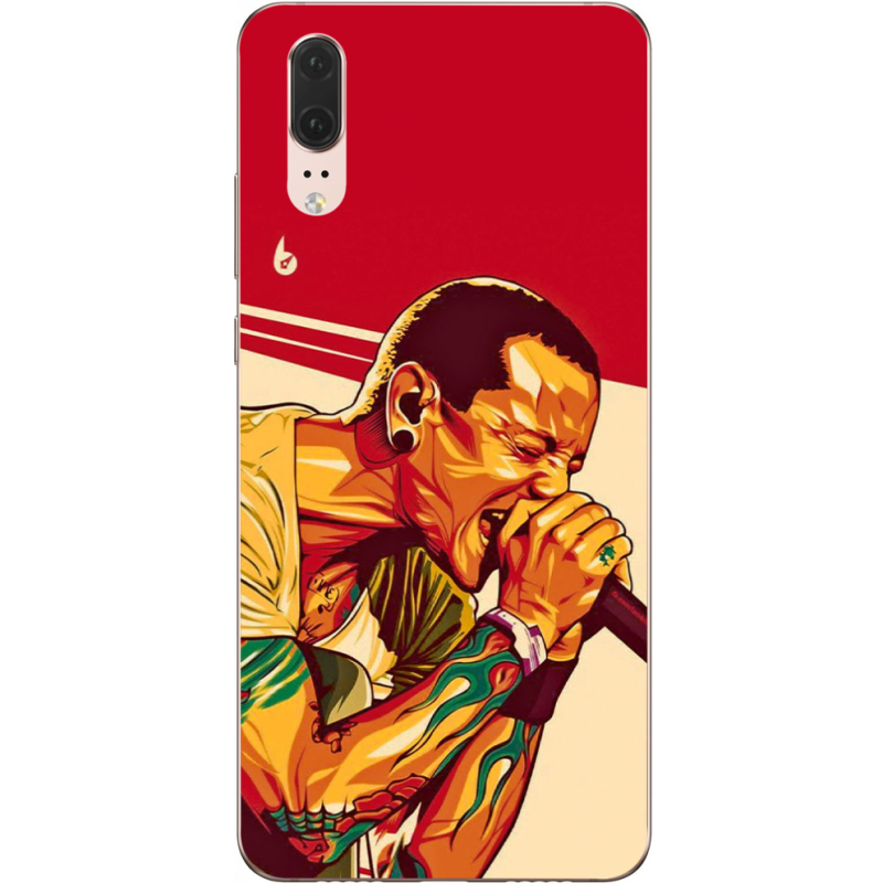 Чехол Uprint Huawei P20 Chester Bennington