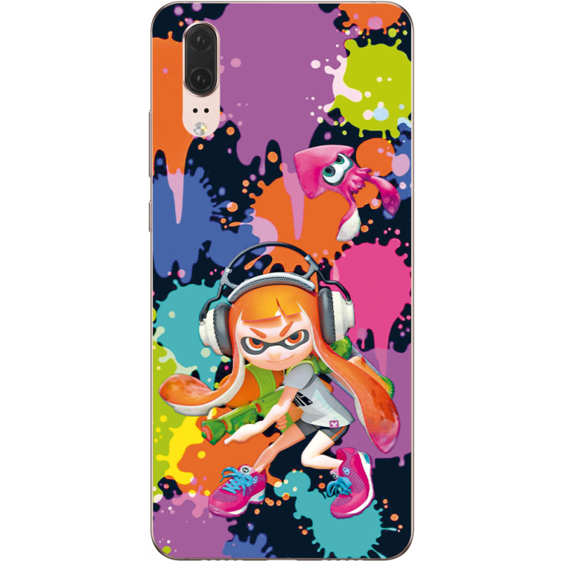 Чехол Uprint Huawei P20 Splatoon Inklings