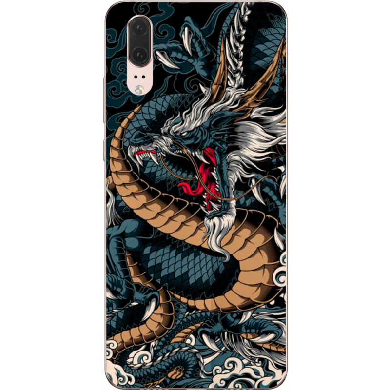 Чехол Uprint Huawei P20 Dragon Ryujin