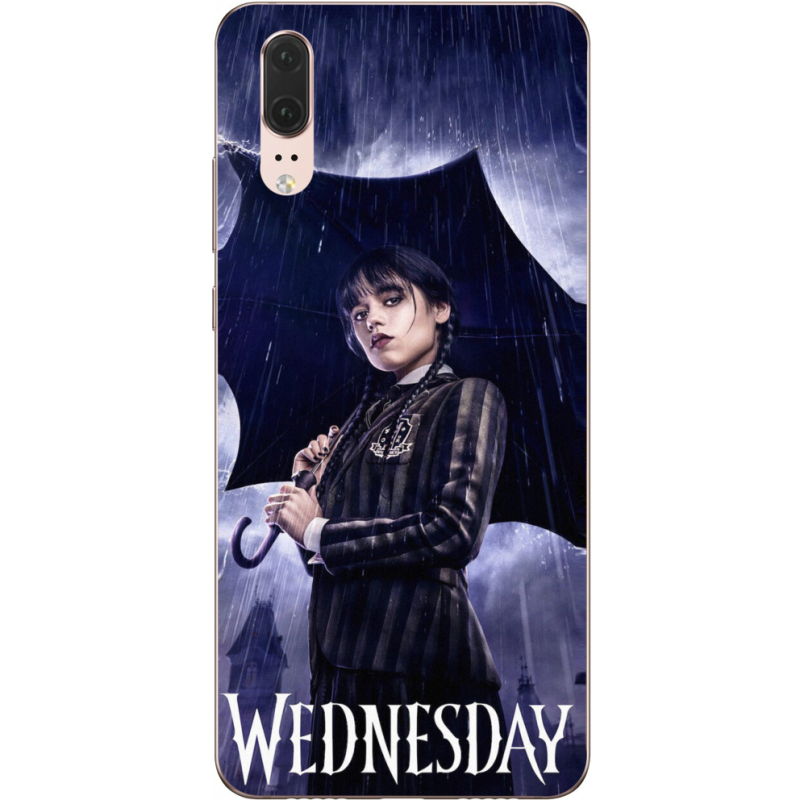 Чехол Uprint Huawei P20 Wednesday Addams