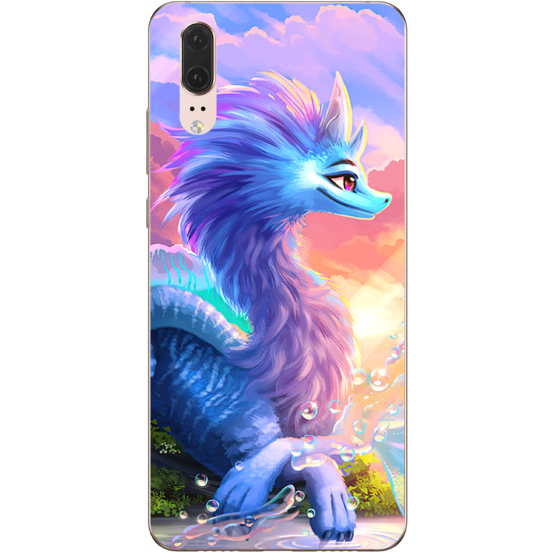 Чехол Uprint Huawei P20 Дракон Сісу