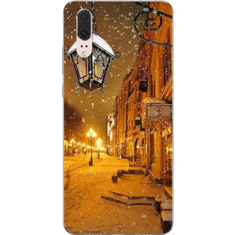 Чехол Uprint Huawei P20 Night Street