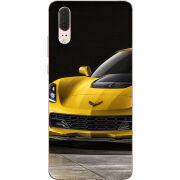 Чехол Uprint Huawei P20 Corvette Z06