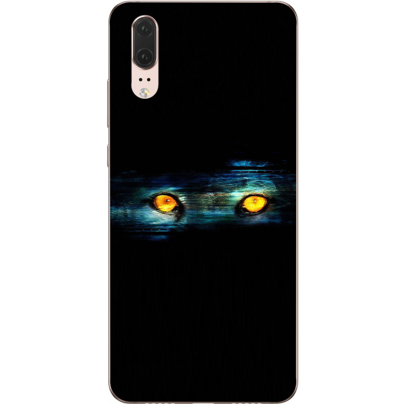 Чехол Uprint Huawei P20 Eyes in the Dark