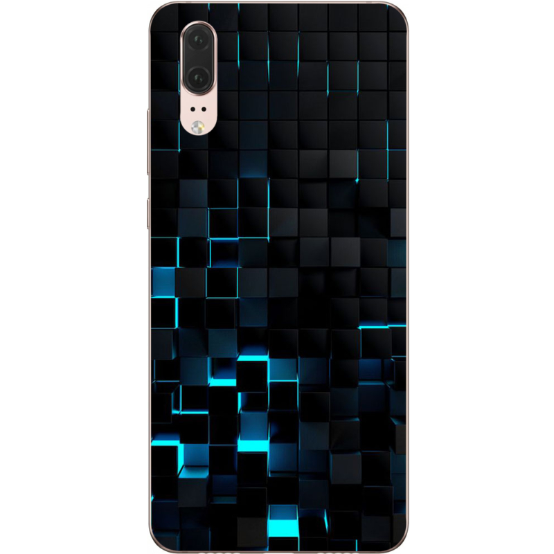 Чехол Uprint Huawei P20 Cubes