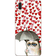 Чехол Uprint Huawei P20 Raining Hearts