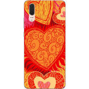 Чехол Uprint Huawei P20 Warm Hearts