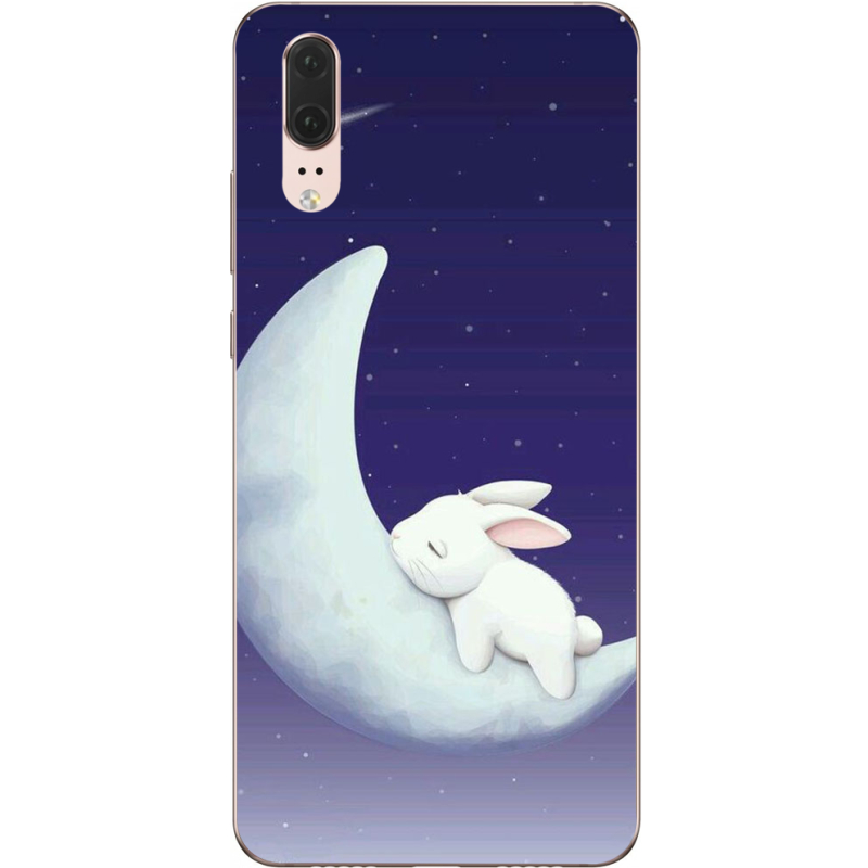 Чехол Uprint Huawei P20 Moon Bunny
