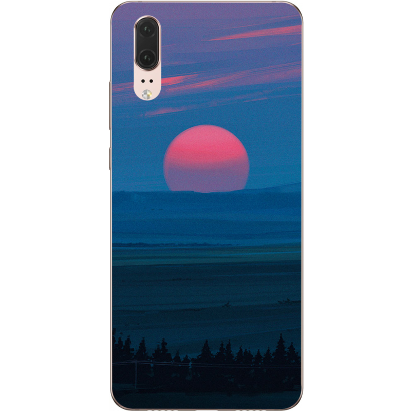 Чехол Uprint Huawei P20 Cold Red Light