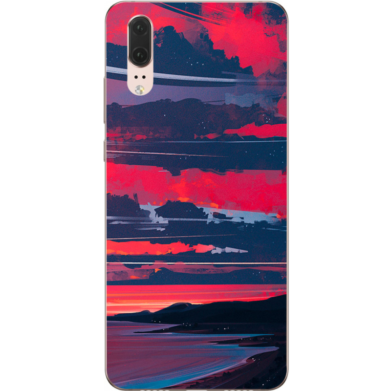 Чехол Uprint Huawei P20 Heaven b