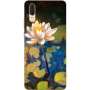 Чехол Uprint Huawei P20 Waterlily