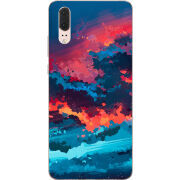 Чехол Uprint Huawei P20 Thunderclouds